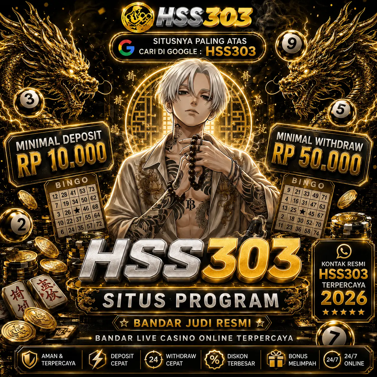 HSS303 - SITUS PROGRAM BANDAR JUDI RESMI LIVE CASINO ONLINE TERPERCAYA HARI INI 2026